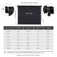 thumbnail image 3 of Vicllax 9'Wx8'H Outdoor Blind Sun Roller Shade for Patio Porch Crank Operation, Black, 3 of 9
