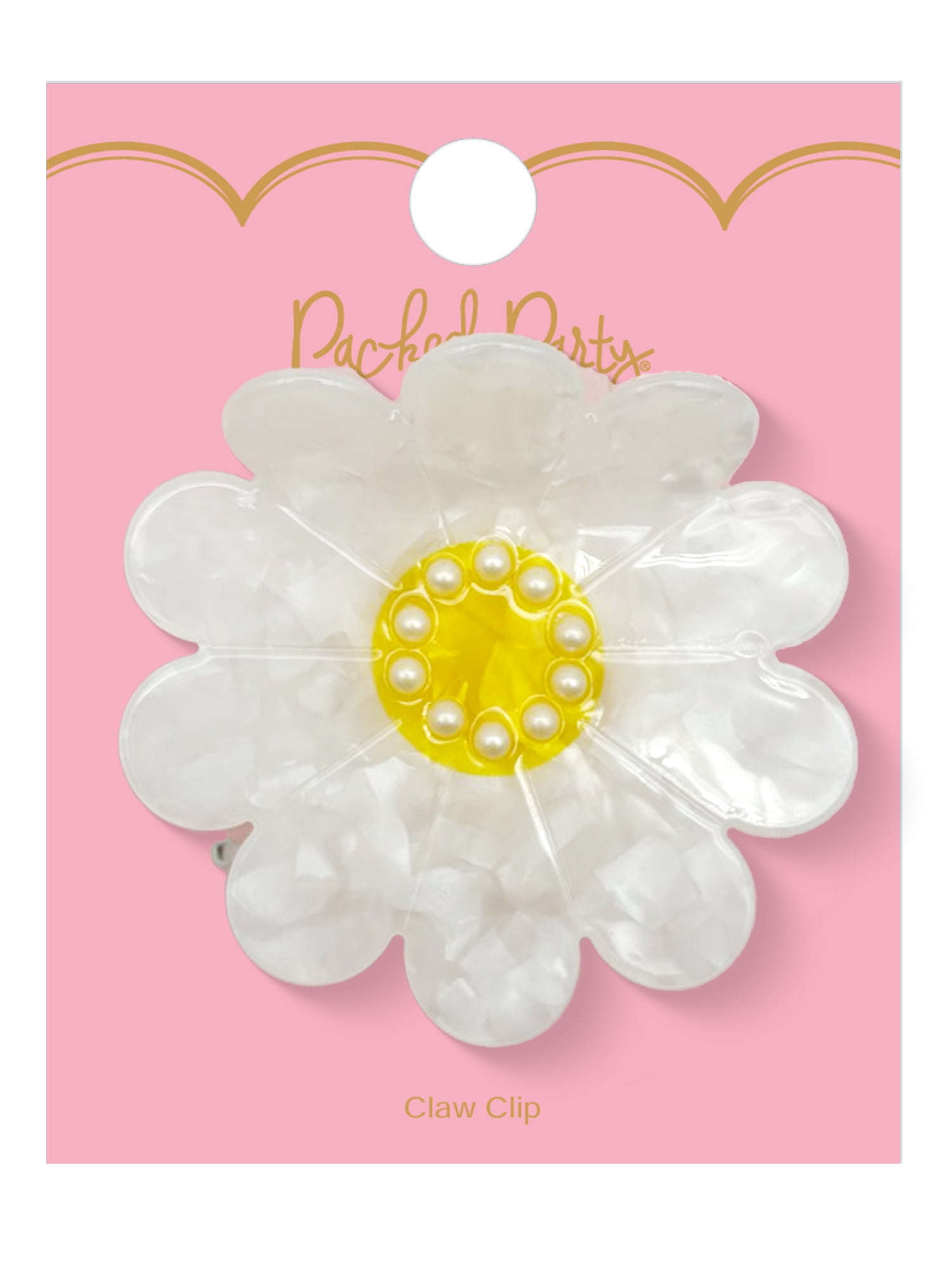 Packed Party Daisy Claw Clip, 1 Piece
