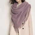 thumbnail image 6 of GZWYHT Shawl Wraps,Shawl Wool Scarf For Women 80''*27'' Ladies Scarfs Gift Box Pashmina Shawls And Wraps Thick Oversized Scarf Winter Scarves for Women Lightweight,Clearance,Shawls And Wraps Purple, 6 of 7
