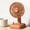 Khaki, variant on CCWADH Cute Portable USB Rechargeable Mini Fan - Compact Desktop Fan with Quiet Operation & 3 Speed Settings for Office & Dorm Use