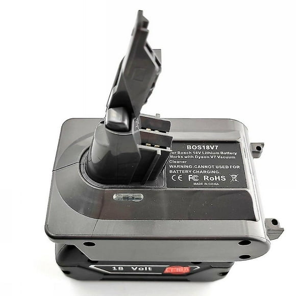 Bosch 18v Lithium Battery Adapter Converter To Dyson V7 Motorhead V7 Trigger Fluffy Absolute Hepa V7 Car+boat Animal V7 Sv11 Vacuum Cleaner