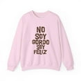 thumbnail image 5 of No Soy Gordo Soy Feliz Cozy Crewneck Sweater | Funny Viral Latino Meme | 3 Colors, 5 of 6