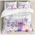 thumbnail image 3 of Ambesonne Pastel Cornflowers Duvet Cover Set, 3 of 3