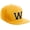 Gold, White Black, variant on Classic Snapback Hat Custom A to Z Initial Varsity Letters, Gold Black Hat White Black Letter N