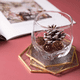 thumbnail image 5 of Posavasos dorados de cristal para bebidas, vidrio tallado elegante para café, té, vino, posavasos para bar, 5 of 5