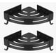 thumbnail image 1 of 2 Piezas Estante Para Baño Esquinero Regadera Cocina Modelo Negro, 1 of 4
