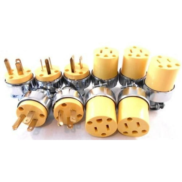 Male And Female Extension Cord Ends