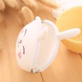 thumbnail image 3 of SHISUYAN 2pcs Silicone Pouch Purse Wallet Multifunction Cartoon Bunny Short Coin Purse, 3 of 9