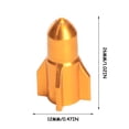 thumbnail image 3 of RuiJiao Clearance Color CNC Aluminum Alloy Shape Bike Valvex Cap, 3 of 4