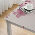 thumbnail image 5 of BANET Spring Summer s, Pink Japanese Cherry Blossom Table Cloth Table Cover Indoor/Outdoor Tabletop Decor for Wedding white, 5 of 8