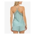 thumbnail image 2 of LINEA DONATELLA Sets Turquoise Lace Trim Solid Spaghetti Strap V Neck Everyday  Size XL, 2 of 4