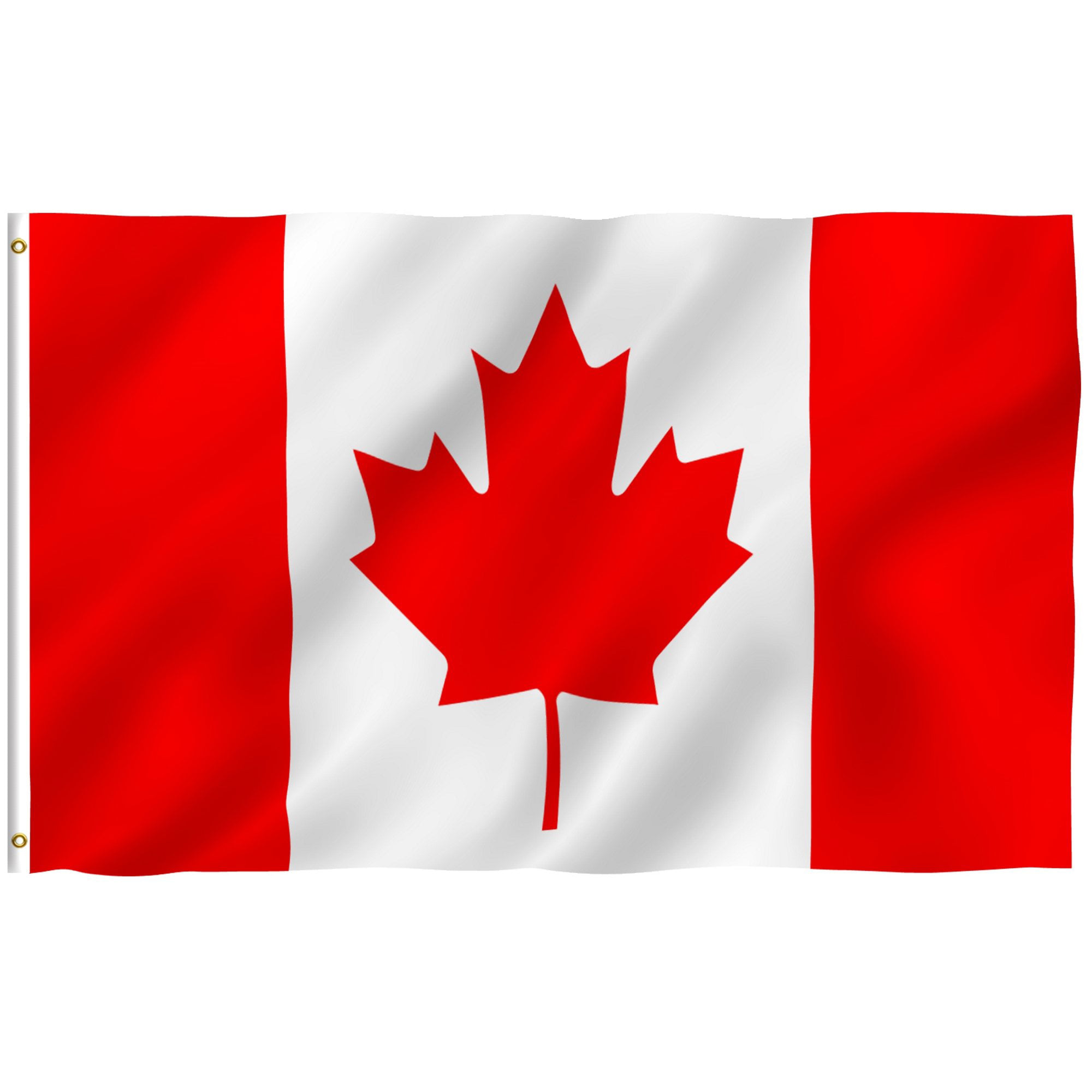 3'x5' Ft National Canada Canadian Maple Leaf Flag Polyester Grommets Outdoor 