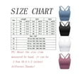 thumbnail image 3 of FOCUSSEXY Padded Sports Bra for Women Ladies Summer Tank Top Bra Vest Crop Top Sleeveless Tank Tops Cami Summer vest Crop Top Workout Yoga Bra, 3 of 7