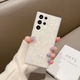 thumbnail image 5 of Glitter Dream Shell Marble Case For Samsung S24 S23 S22 Ultra S21 Plus S20 FE S10 Note 20 10 A52 A72 A51 A71 Soft Silicone Cover, 5 of 5