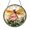 Acrylic 3.5 Inch, variant on Amber Winged Dragonfly And Pink Peony Suncatcher Gift Ornament Sun
