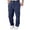 Navy, variant on Men Sweatpants with Pockets Mens Casual Pants Relaxed Fit Elastic Waist Straight Leg Sweatpants Mens Jogger Pants Mens Baggy Sweatpants