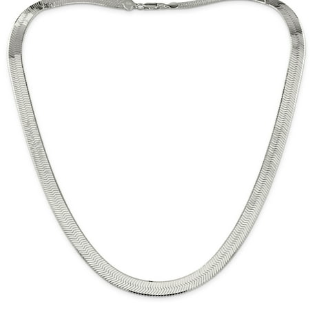 Sterling Silver 100 Magic - Sterling Silver 8.75mm Magic Herringbone Chain
