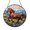 Acrylic 3.5 Inch, variant on Nature Mountain Goat Suncatcher Window Panel Hanging Present Art