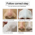 thumbnail image 4 of Tiras De Poros De Espinillas Tiras De Poros De Espinillas Limpieza Profunda Removedor De Espinillas Mancha Nasal Hoja De Pegatinas De Puntos Faciales Máscara De Nariz Para Acné ANGGREK Blackhead Pore Strips, 4 of 8