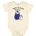 thumbnail image 3 of Inktastic Happy Birthday, Mama Cute Penguins Boys or Girls Baby Bodysuit, 3 of 5