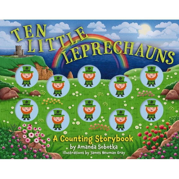 Ten Little Leprechauns: A Counting Storybook (Board Book)