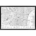 thumbnail image 3 of Trends International Philadelphia Map Wall Poster, 22.375" x 34", Black Framed Version, 3 of 4