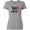 AC-Heather Grey, variant on Inktastic Breast Cancer Awareness Cancer Picked the Wrong Girl Women's T-Shirt