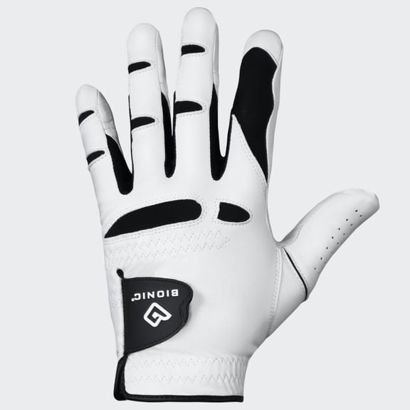Bionic Men's Right Hand Stable Grip 2.0 Golf Glove - Medium - White