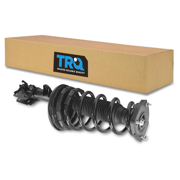 TRQ Rear Left Complete Strut & Coil Spring Assembly Drivers Side Fits Select 2005-2009 Hyundai Tucson 2005-2010 Kia Sportage
