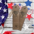 thumbnail image 2 of Leather Bookmarks for Men and Women | Quality Mens Bookmark with USA Flag Heart | 2 Smooth Handmade Leather Book Markers for Men Women Book Lovers Readers (7x2") Leather Gift | Sovereign-Gear, 2 of 9