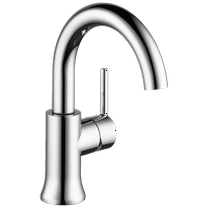 Delta Trinsic Single Handle High-Arc Spout Bathroom Faucet in Chrome 559HA-DST