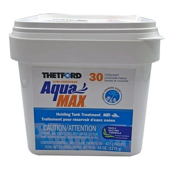 Thetford AquaMax Spring Showers Toss-Ins RV Holding Tank , 30 Count
