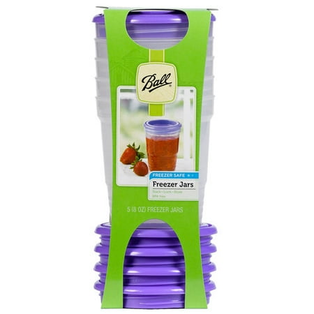 Alltrista1 8 Oz. Plastic Freezer Jars