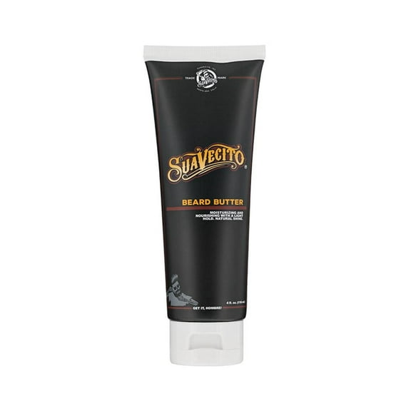 Suavecito Beard Butter 4 oz, Original Scent, Moisturizes, Nourishes, & Softens Beard, Adds Healthy Natural Shine, Light Hold Through Out the Day