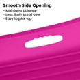 thumbnail image 6 of 2Pcs 4FT Pink All-Terrain Snow Sled, Toboggan with Tow Rope & Polished Base for Speedy Downhill Glide, 6 of 9