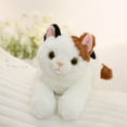 thumbnail image 2 of KAKOWELY Adorable gato de peluche cómodo animal de peluche decorativo juguete para niños accesorio para niños, 2 of 5