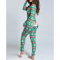 thumbnail image 1 of Pijama de Invierno para mujer, mono cálido, ropa de dormir Kigurumi, mono de Navidad para adultos, camisón para mujer, 1 of 4