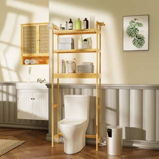 【Emi様】折り畳み可バンブーシェルフ4段 幅60cm Bamboo54 4 Tier Bamboo Shelf, Foldable Unit for Space Saving
