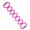 Pink, variant on 7 Ring Stretch Resistance Exercise Band - Full Body Workout, 3 Resistance Levels - Portable for Home/Gym - Fitness & Stretching Equipment