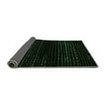 thumbnail image 2 of Ahgly Company Indoor Square Abstract Emerald Green Modern Area Rugs, 8' Square, 2 of 4