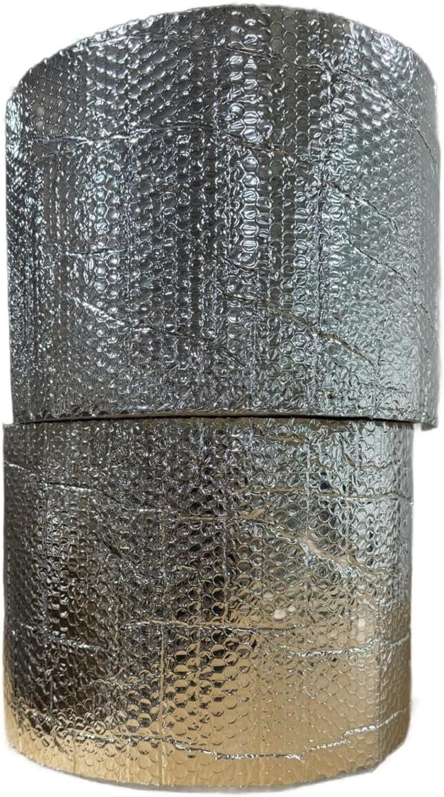 3/16" x 125' Reflective Bubble Cushioning Wrap Roll Thermal Insulation 48" x 125'