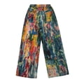 thumbnail image 7 of KVPLBQFD Girls Straight Fit Jeans Y2k Vintage Color Denim Pants for Teens Hiphop Rainbow Graffiti Streetwear Kids Fashion Floor Length Wide Leg Pants, 7 of 7