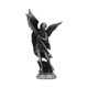 thumbnail image 4 of Figura de ángel San Miguel, escultura de ángel de batalla, adorno de escritorio para gabinete Gris, 4 of 9