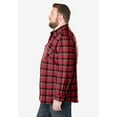 thumbnail image 3 of KingSize Men's Big & Tall Signature Plaid Flannel Shirt, 3 of 6