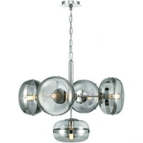 38129-025 Eurofase Lighting Nottingham - 5 Light Chandelier-24 Inches Tall and 28 Inches Wide