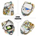 thumbnail image 5 of ALAZA Butterfly Sunflowers Womens Travel Laptop Backpack Large Daypack Ladies Shoulder Bags S, 5 of 7