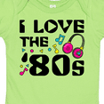thumbnail image 4 of Inktastic I Love the '80s-musical Notes Boys or Girls Baby Bodysuit, 4 of 5