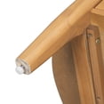 thumbnail image 4 of Christopher Knight Home 58" Large Storage Cabinet with 4 Glass Doors, Wood Frame, Stylish Style, Natural, 4 of 12