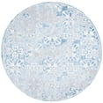 thumbnail image 3 of SAFAVIEH Lagoon Hector Diamond Area Rug, Grey/Blue, 6'7" x 6'7" Square, 3 of 4