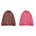 thumbnail image 1 of WIFKLSIIPG 2PC Mesh Hair Net Soft Rayon Knit Hat Sleeping Crochet Hairnet Long Hair Net, 1 of 8
